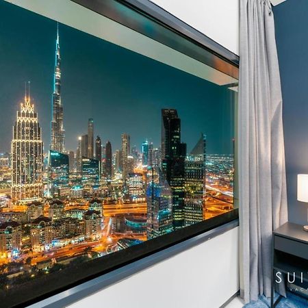 Breathtaking Panoramic Burj Khalifa Skyline View Suite ドバイ エクステリア 写真