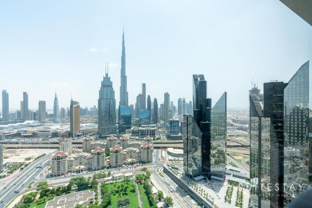 Breathtaking Panoramic Burj Khalifa Skyline View Suite ドバイ エクステリア 写真