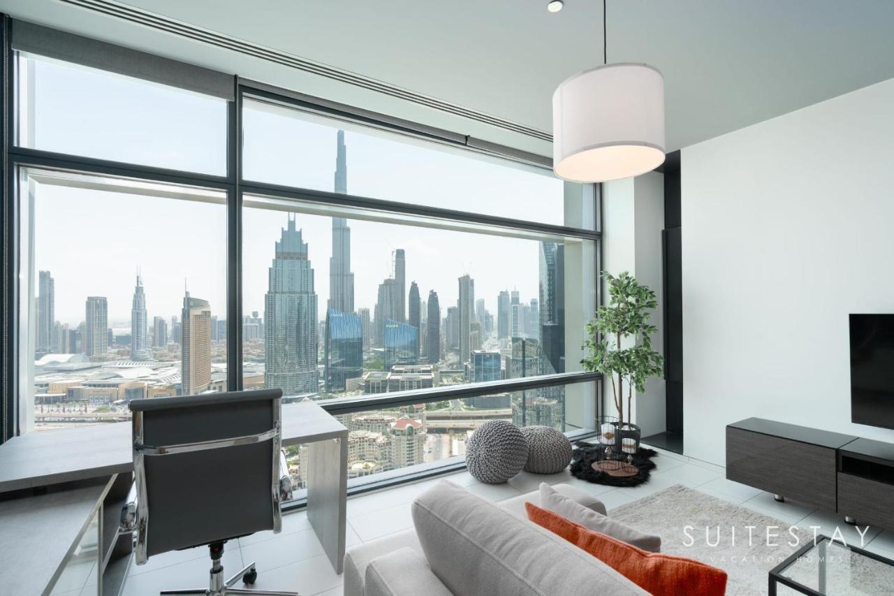 Breathtaking Panoramic Burj Khalifa Skyline View Suite ドバイ エクステリア 写真