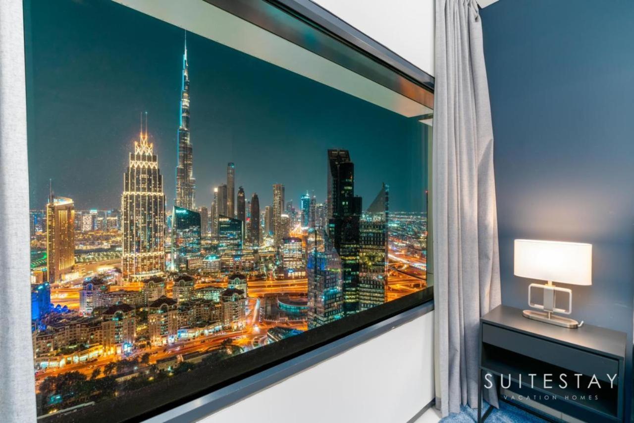 Breathtaking Panoramic Burj Khalifa Skyline View Suite ドバイ エクステリア 写真